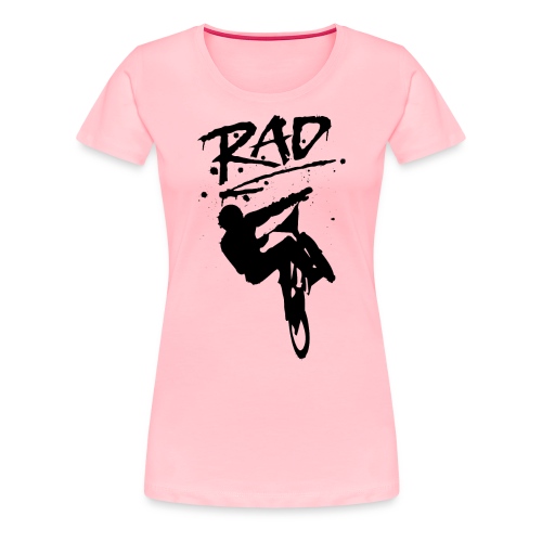 RAD BMX Bike Graffiti 80s Movie Radical Shirts - Women's Premium T-Shirt