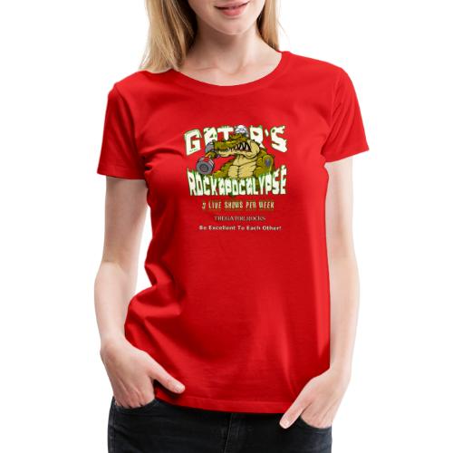 Gator's Rockapocalypse - Women's Premium T-Shirt