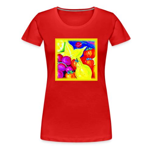 Bright Fruits and Stellar Skies. Buy Now - Women's Premium T-Shirt
