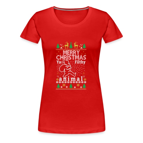 Joyeux Noël de Johny! - T-shirt premium pour femmes