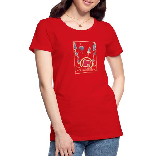 2024 Cubes in Space FlightFest Design - Women's Premium T-Shirt