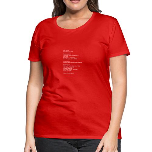 3 - Women's Premium T-Shirt