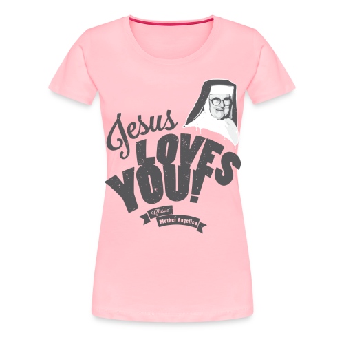 Classic Mother Angelica Dark - Women's Premium T-Shirt