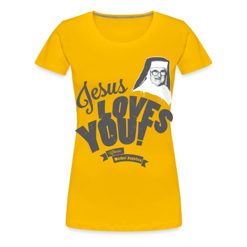 Classic Mother Angelica Dark - Women's Premium T-Shirt