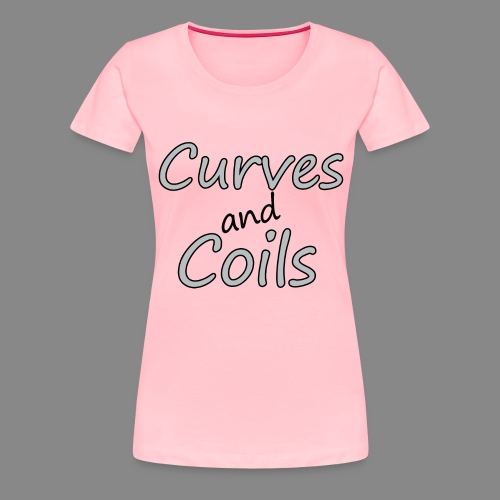 Curves and Coils - Women's Premium T-Shirt