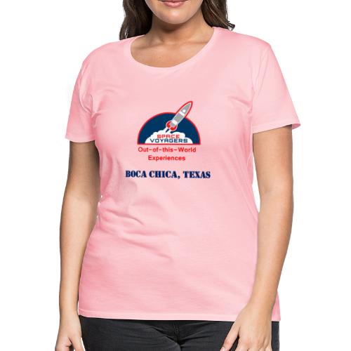 Space Voyagers - Boca Chica, Texas - Women's Premium T-Shirt