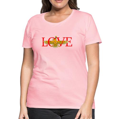 Love Faravahar - Women's Premium T-Shirt