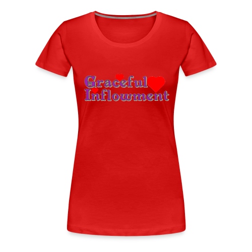 Graceful Inflowment - Women's Premium T-Shirt