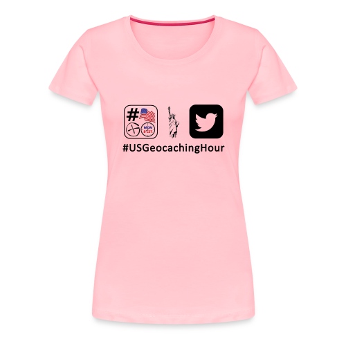 USGeocachingHour - Women's Premium T-Shirt