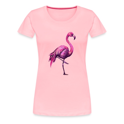 pink flamingo - Women's Premium T-Shirt