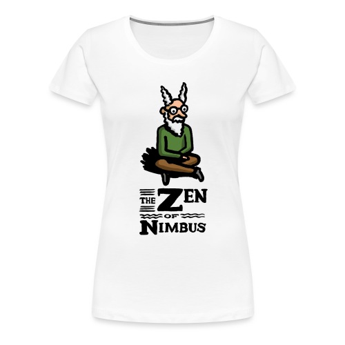 The Zen of Nimbus t-shirt / Nimbus color with logo - Women's Premium T-Shirt