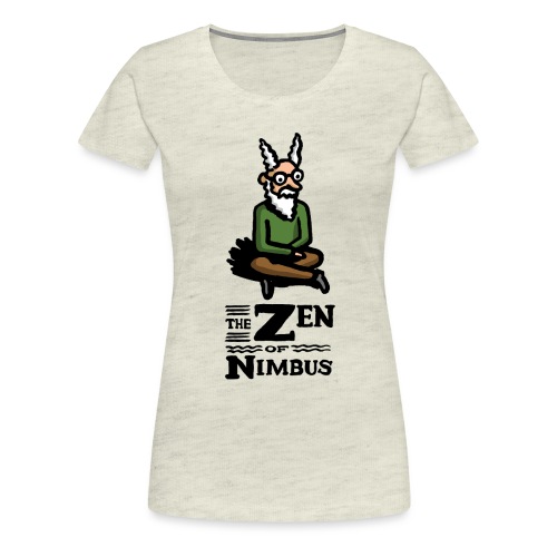 The Zen of Nimbus t-shirt / Nimbus color with logo - Women's Premium T-Shirt
