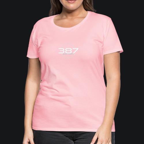 387 Entertainment White - Women's Premium T-Shirt