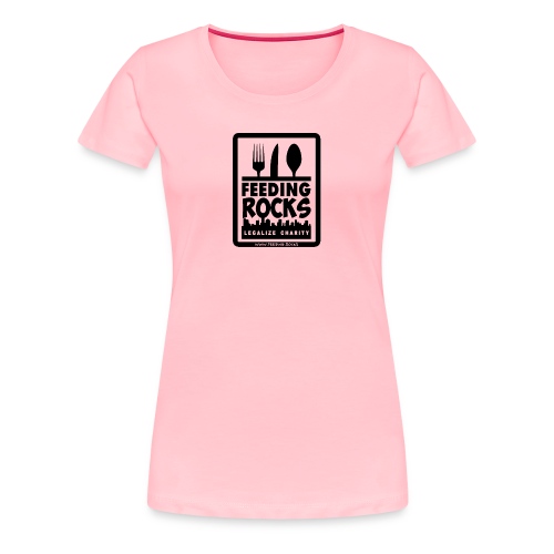 feeding rocks 005 - Women's Premium T-Shirt