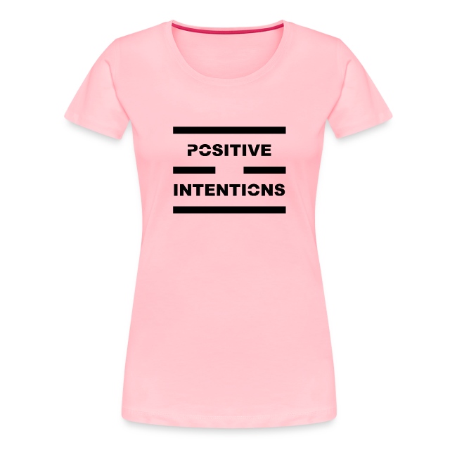 Positive Intentions Black Letters