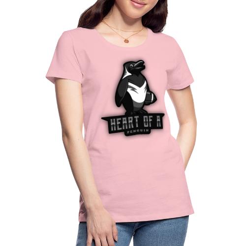 Heart Of A Penguin - Women's Premium T-Shirt