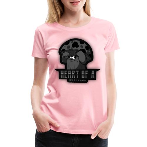 Heart Of A Mushroom - Women's Premium T-Shirt