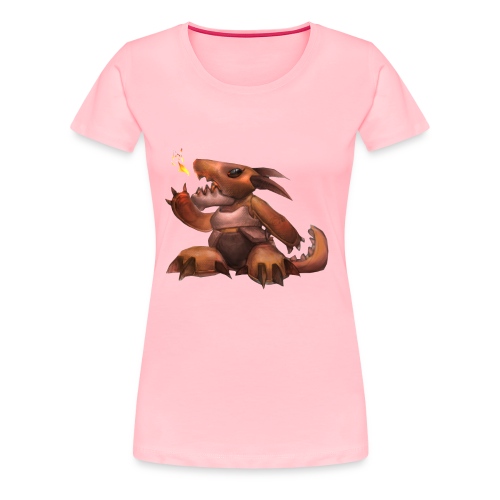 Dragonborn Plushie - Women's Premium T-Shirt