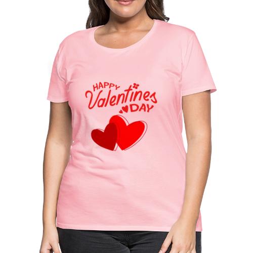 Heart design, Love, Valentine's Day, February 14 - Women's Premium T-Shirt