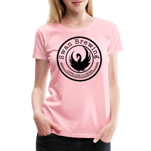 Classic Swan Brewing Logo - Women's Premium T-Shirt