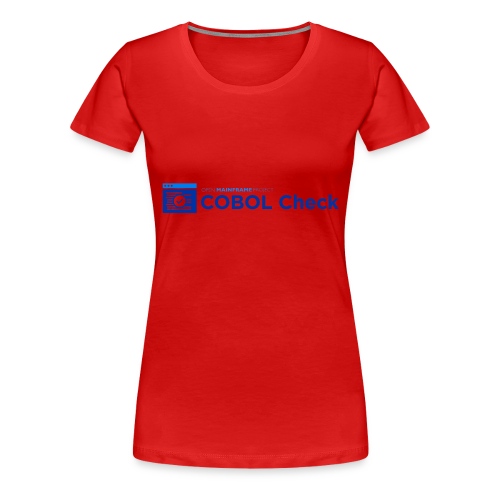 COBOL Check - Women's Premium T-Shirt