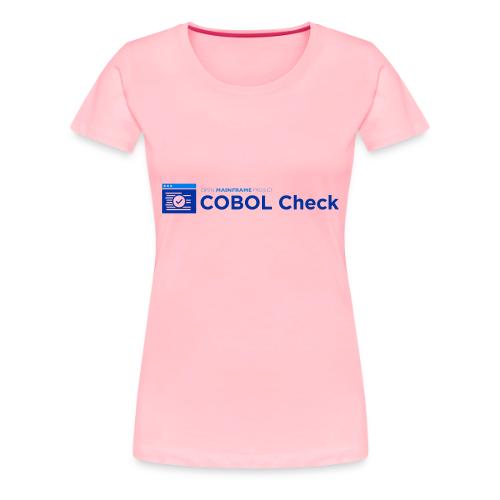 COBOL Check - Women's Premium T-Shirt