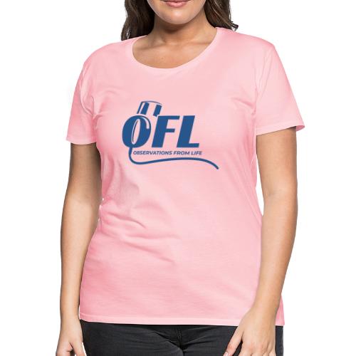 Observations from Life Alternate Logo - Women's Premium T-Shirt