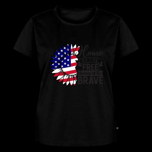 Home the free because of the brave - Women's Premium T-Shirt