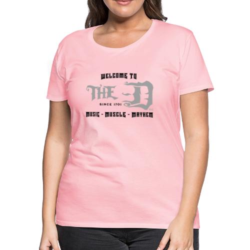 Welcome to the D® Script 2 - Women's Premium T-Shirt