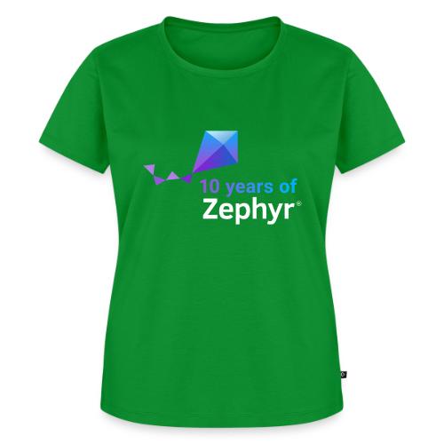 Zephyr 10th Anniversary Stacked Color Reverse - Women's Premium T-Shirt