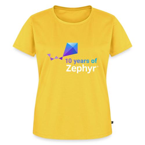 Zephyr 10th Anniversary Stacked Color Reverse - Women's Premium T-Shirt