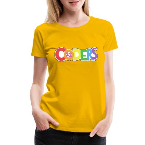 coders22 Logo - Women's Premium T-Shirt
