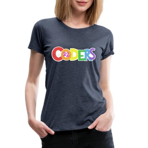 coders22 Logo - Women's Premium T-Shirt