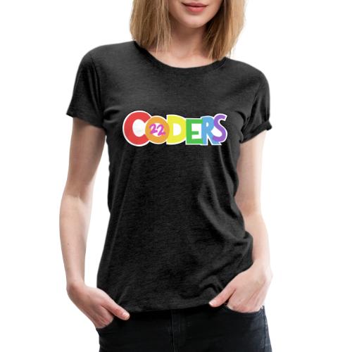 coders22 Logo - Women's Premium T-Shirt