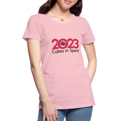 Official 2023 Cubes in Space Design - Women's Premium T-Shirt