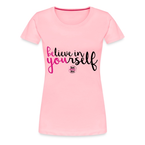 BE YOU shirt design w logo - Women's Premium T-Shirt