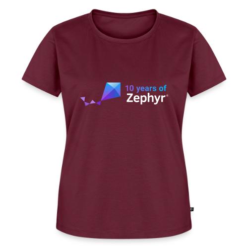 Zephyr 10th Anniversary Horizontal Color Reversed - Women's Premium T-Shirt