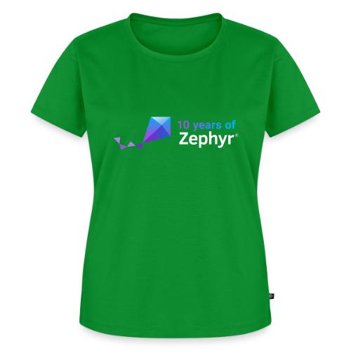 Zephyr 10th Anniversary Horizontal Color Reversed - Women's Premium T-Shirt