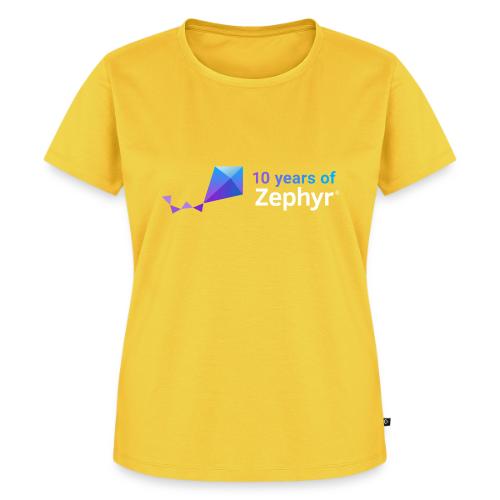 Zephyr 10th Anniversary Horizontal Color Reversed - Women's Premium T-Shirt
