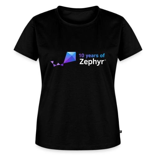 Zephyr 10th Anniversary Horizontal Color Reversed - Women's Premium T-Shirt