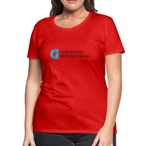 ASWF Continuous Integration Working Group - Women's Premium T-Shirt