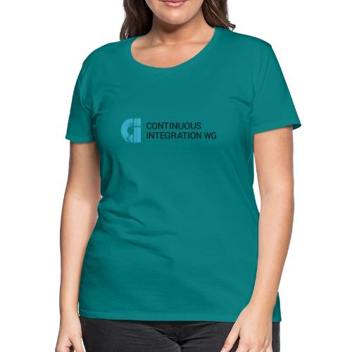 ASWF Continuous Integration Working Group - Women's Premium T-Shirt
