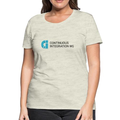 ASWF Continuous Integration Working Group - Women's Premium T-Shirt