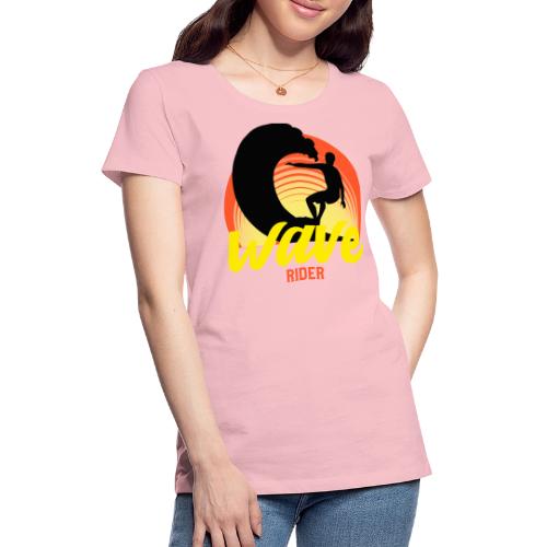 Wave Rider - Women's Premium T-Shirt