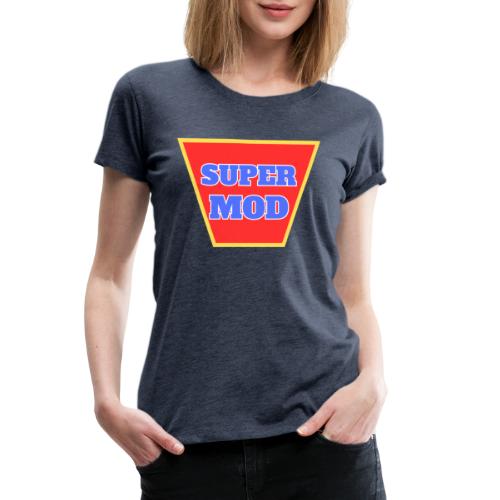 Super Mod Shield Design - Women's Premium T-Shirt