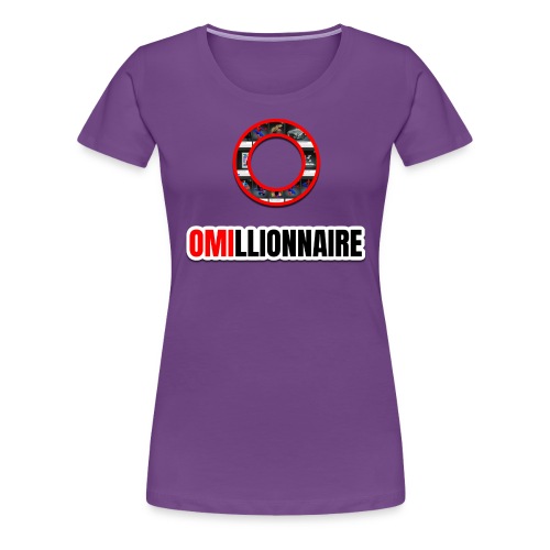 OMIllionnaire French - Women's Premium T-Shirt