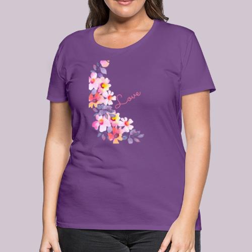 flowers - Women's Premium T-Shirt