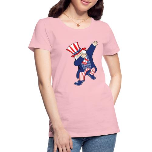Dab Uncle Sam - Women's Premium T-Shirt