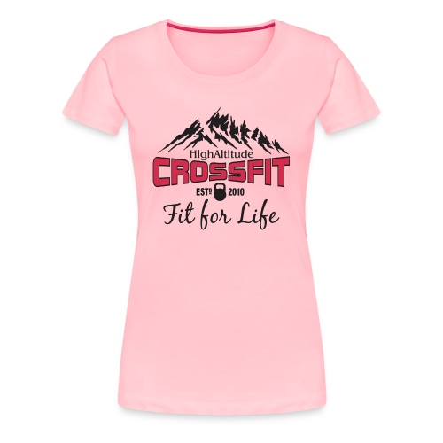 HACF Fit For Life Design 2 - Women's Premium T-Shirt