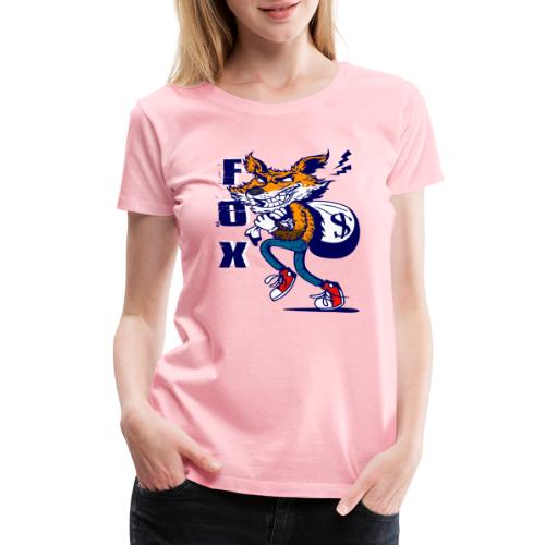 Sneaky Fox - Women's Premium T-Shirt